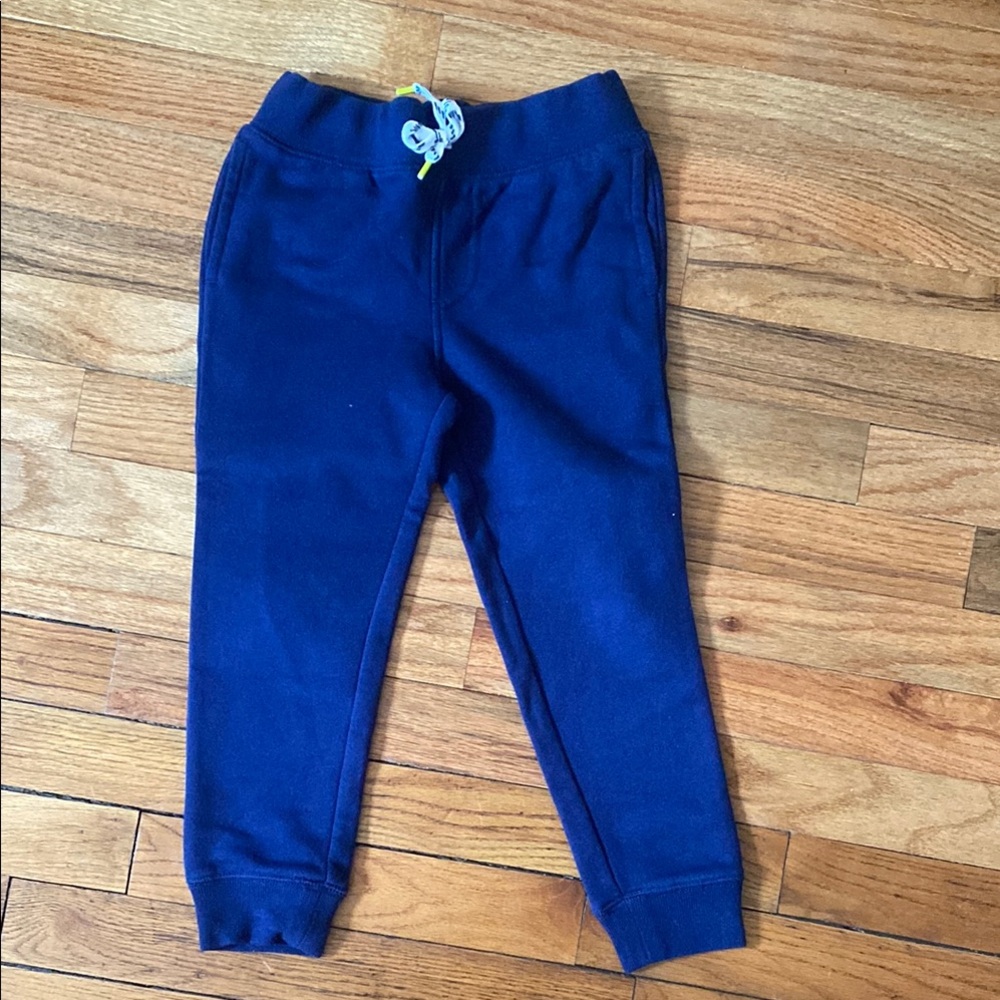Kids Navy Blue Jogger Pants